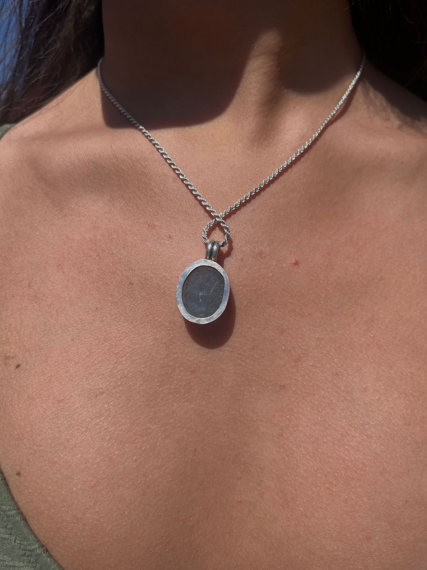 Labradorite Glow Pendant Necklace