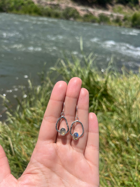 Labradorite Earrings