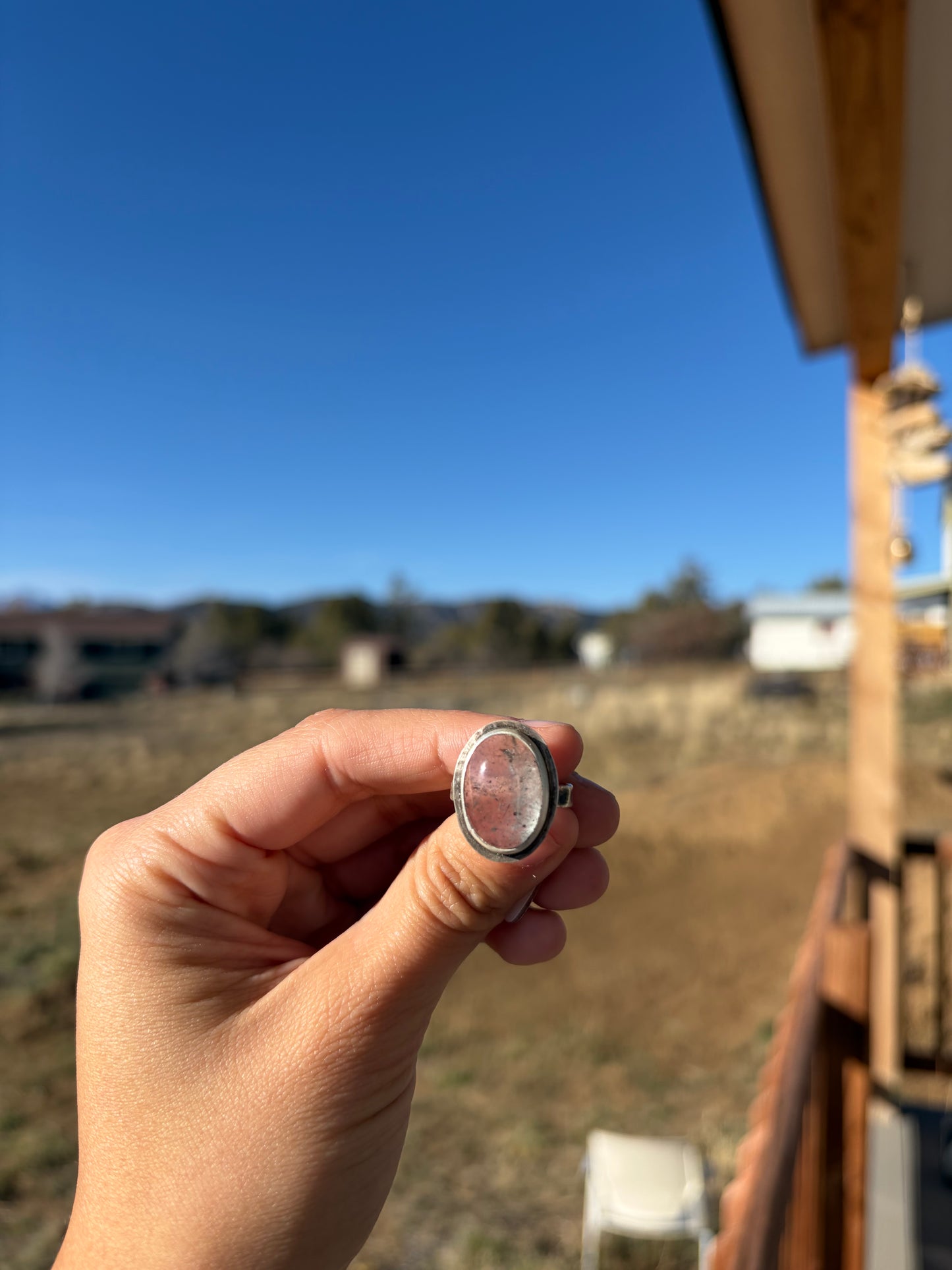 Sterling Silver Smoky Quartz Ring